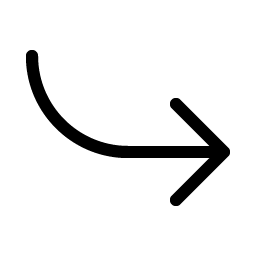 arrow bend down right light