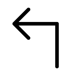 arrow elbow up left light