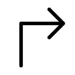 arrow elbow up right light