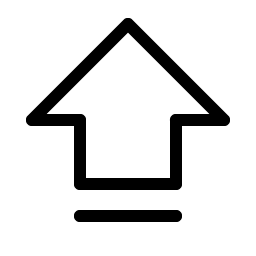 arrow fat line up light