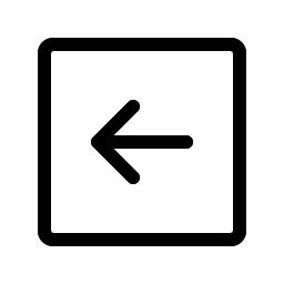 arrow square left light