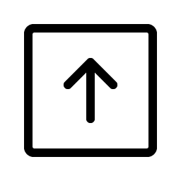 arrow square up light