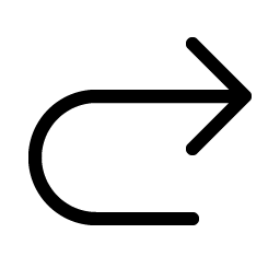 arrow u up right light