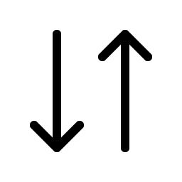 arrows down up light