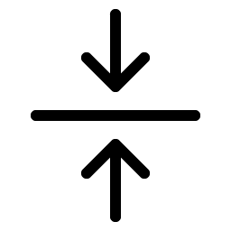 arrows in line vertical light