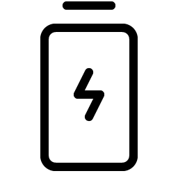 battery charging vertical light