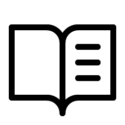 book open text light