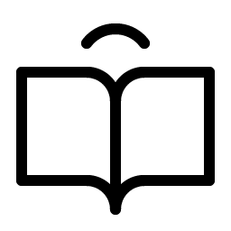 book open user light