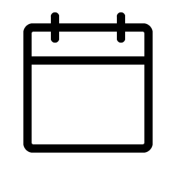 calendar blank light