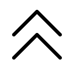 caret double up light