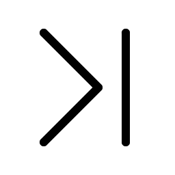 caret line right light