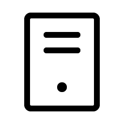 computer tower light