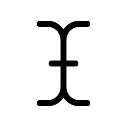 Cursor Text Light icon