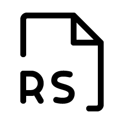 File Rs Light icon