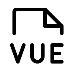 File Vue Light icon