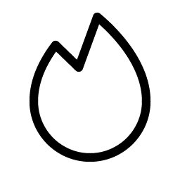 Fire Simple Light icon