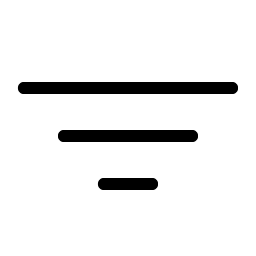 Funnel Simple Light icon