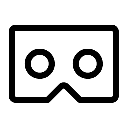 Google Cardboard Logo Light icon