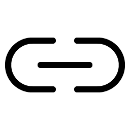 Link Simple Horizontal Light icon