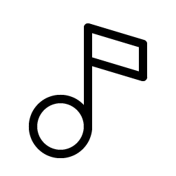 Music Note Light icon