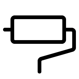 Paint Roller Light icon