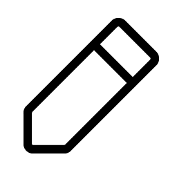 Pencil Simple Light icon