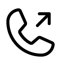 Phone Outgoing Light icon
