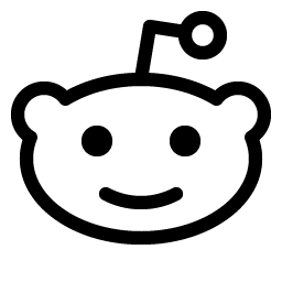 reddit logo light