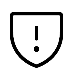 shield warning light