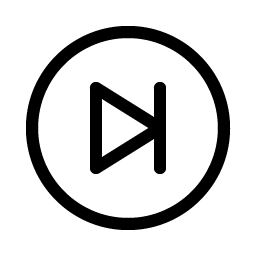 skip forward circle light