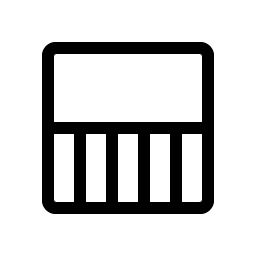 square half bottom light