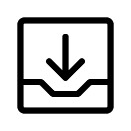 tray arrow down light