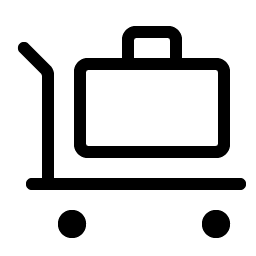 trolley suitcase light