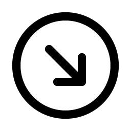 arrow circle down right