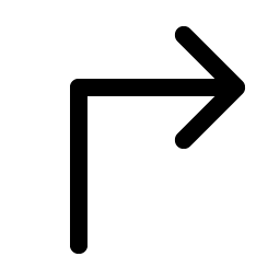 arrow elbow up right