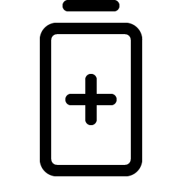 battery plus vertical