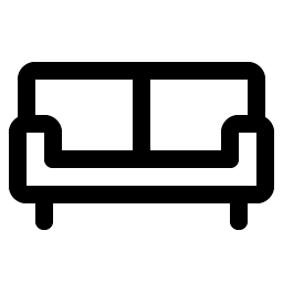 Couch icon - free SVG
