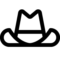 Cowboy Hat icon - free SVG