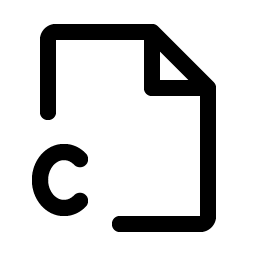 File C icon