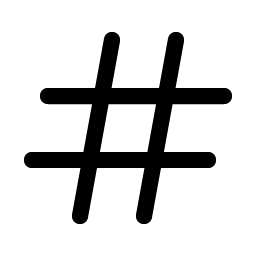 Hash icon
