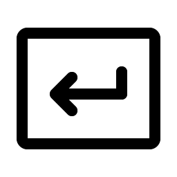 Key Return icon
