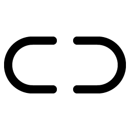 Link Simple Horizontal Break icon