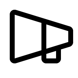 Megaphone Simple icon