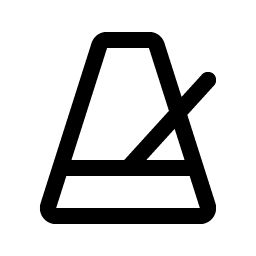 Metronome icon