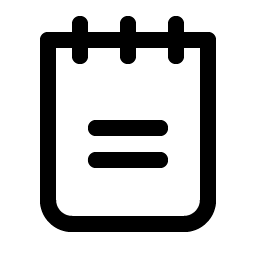 Notepad icon
