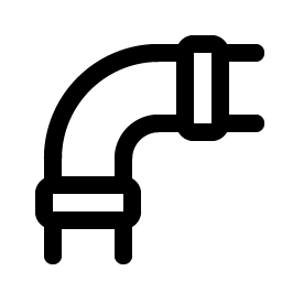 Pipe icon - free SVG