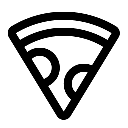 Pizza icon - free SVG