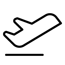 airplane takeoff thin