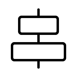 align center horizontal thin