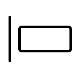 align left simple thin